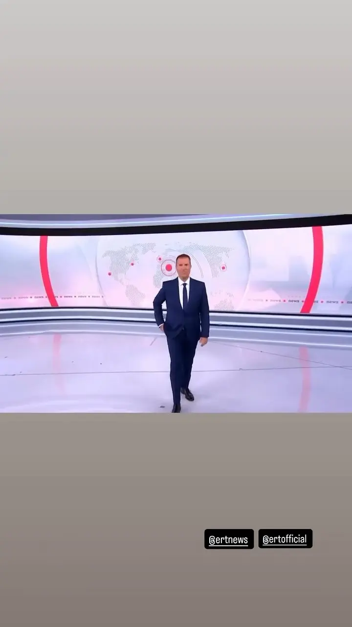 Παναγιώτης Στάθης: Κυκλοφόρησε το τρέιλερ του κεντρικού δελτίου ειδήσεων της ΕΡΤ