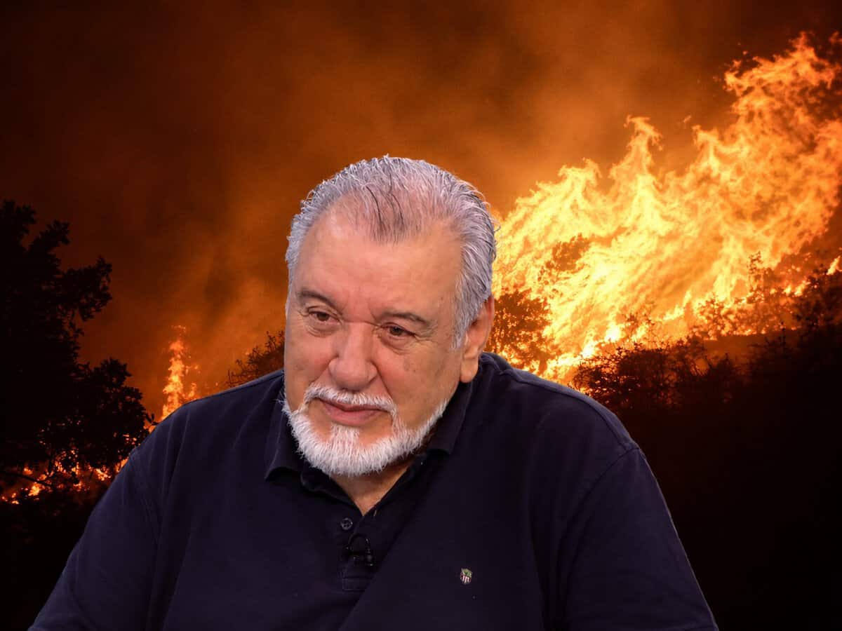 Τάσος Χαλκιάς: Στάχτη το σπίτι του στο Πόρτο Γερμενό – Η ανάρτηση του γιου του (Φωτογραφία)