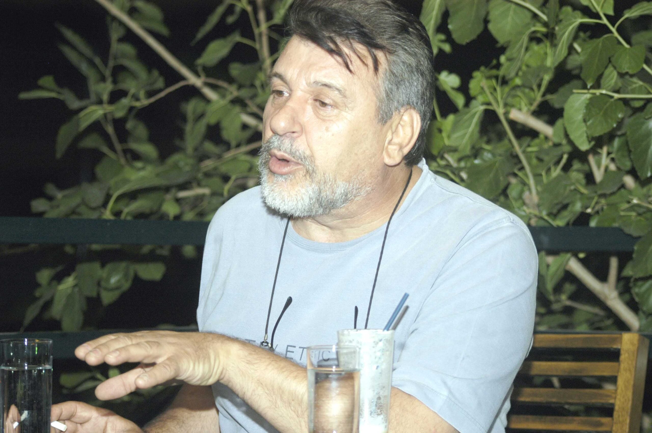 Τάσος Χαλκιάς: «Πηγαίνω στα χαλάσματα μήπως έχει μείνει κάτι»