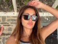 Δέσποινα Βανδή: Φωτογραφίες με μαγιό στην αυλή του σπιτιού της