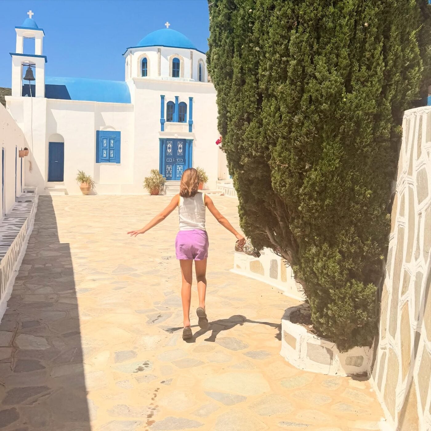 Ζέτα Δούκα στην Κάσο μαζί με την κόρη της, Θάλεια – Φωτογραφίες