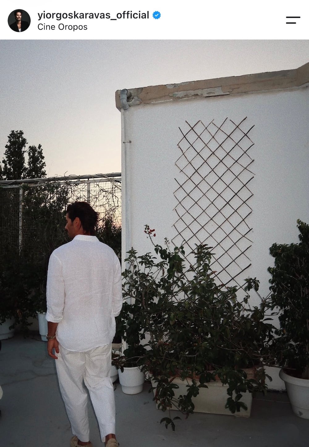 Γιώργος Καράβας: Λευκό για όλες τις εποχές