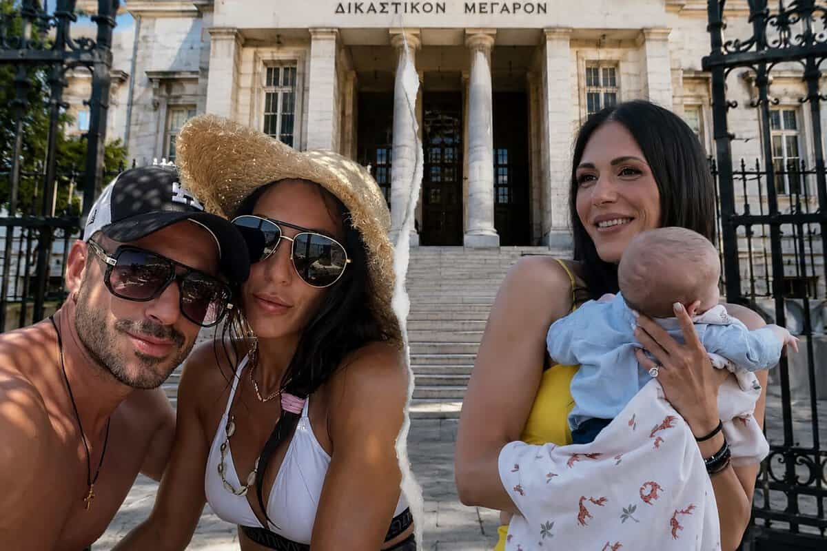 Σήμερα το δικαστήριο για Βούλγαρη – Κωνσταντινίδη: Η Ανθή μίλησε για το μαλλιοτράβηγμα και τον 17 μηνών Μάριο