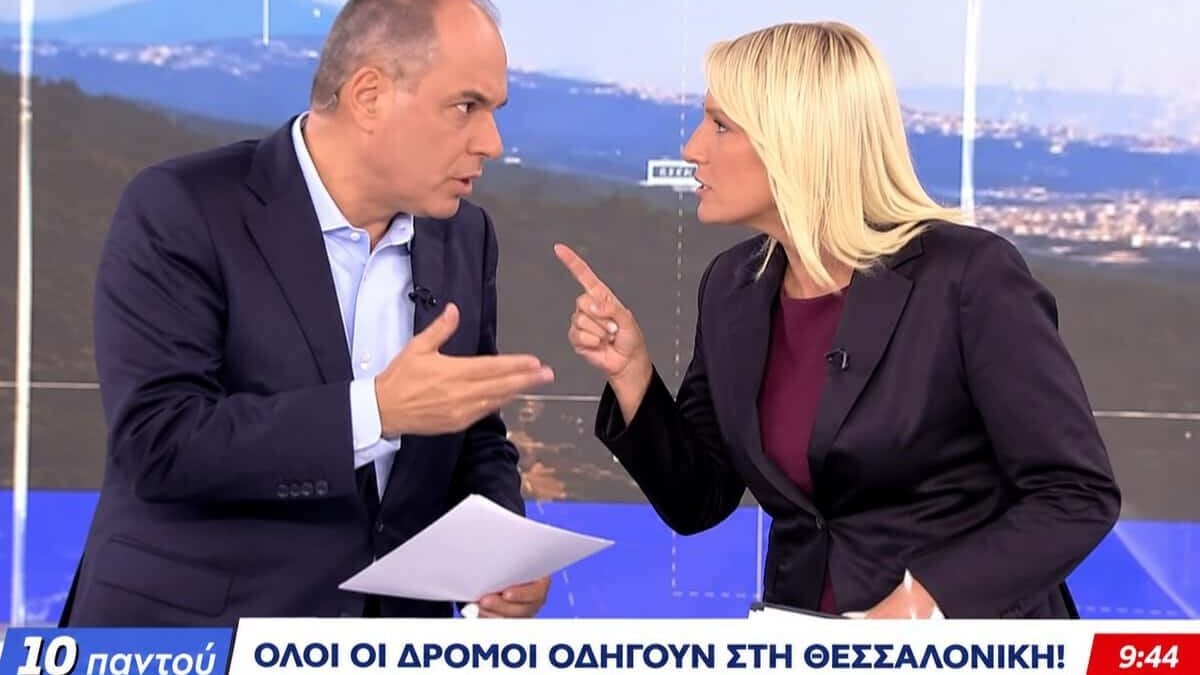 Στραβελάκης – Παπακωστοπούλου: Η επιστροφή και η ατάκα-καρφί στον αέρα (βίντεο)