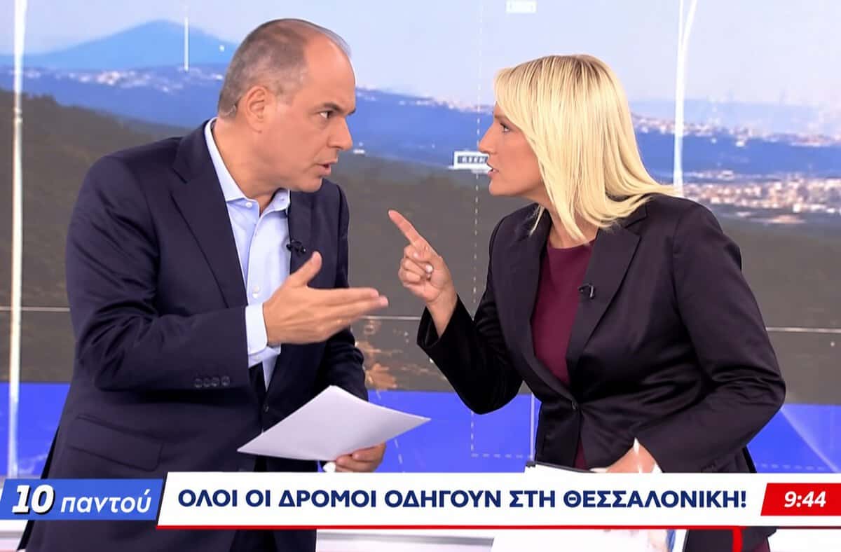 Στραβελάκης – Παπακωστοπούλου: Η επιστροφή και η ατάκα-καρφί στον αέρα (βίντεο)