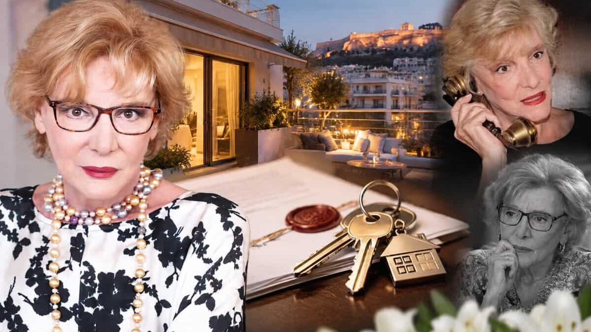Μάρω Κοντού: Η περιουσία που άφησε 52 μέρες μετά τον θάνατό της – Το ρετιρέ στο Κουκάκι και ο μοναδικός κληρονόμος