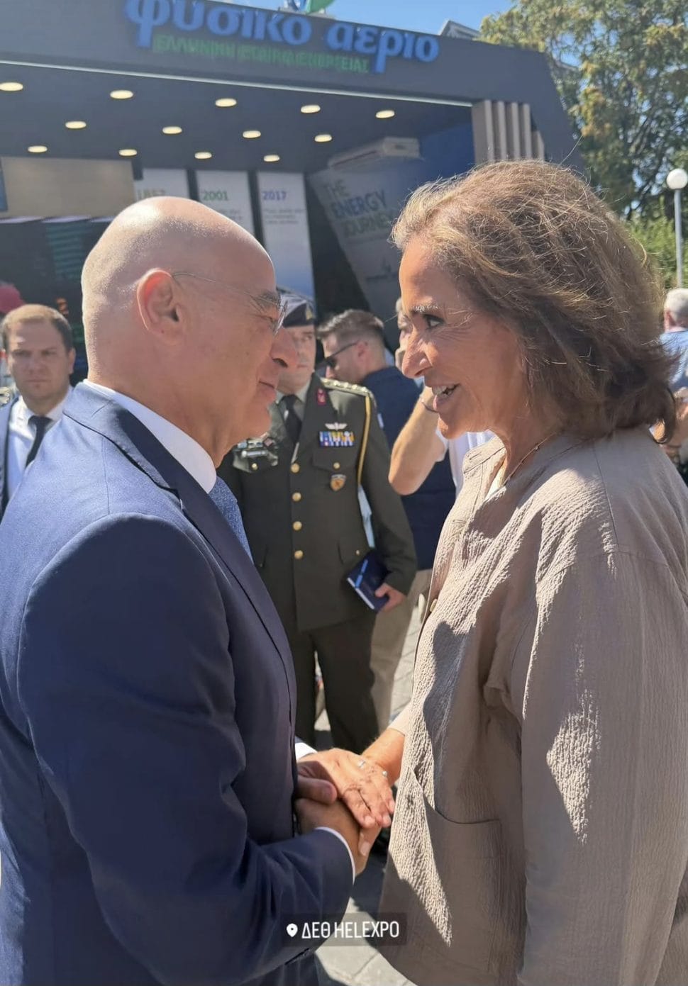 Ντόρα Μπακογιάννη: Εμφανίστηκε στη ΔΕΘ χθες και μίλησε για τον καρκίνο
