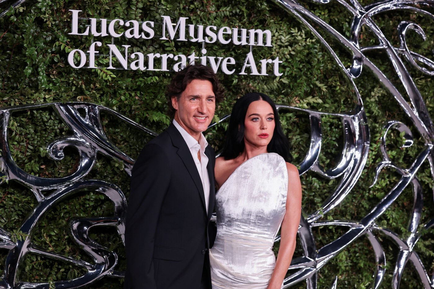Katy Perry – Justin Trudeau: Η εμφάνιση του ζευγαριού στα εγκαίνια του Lucas Museum of Narrative Art στο Λος Άντζελες