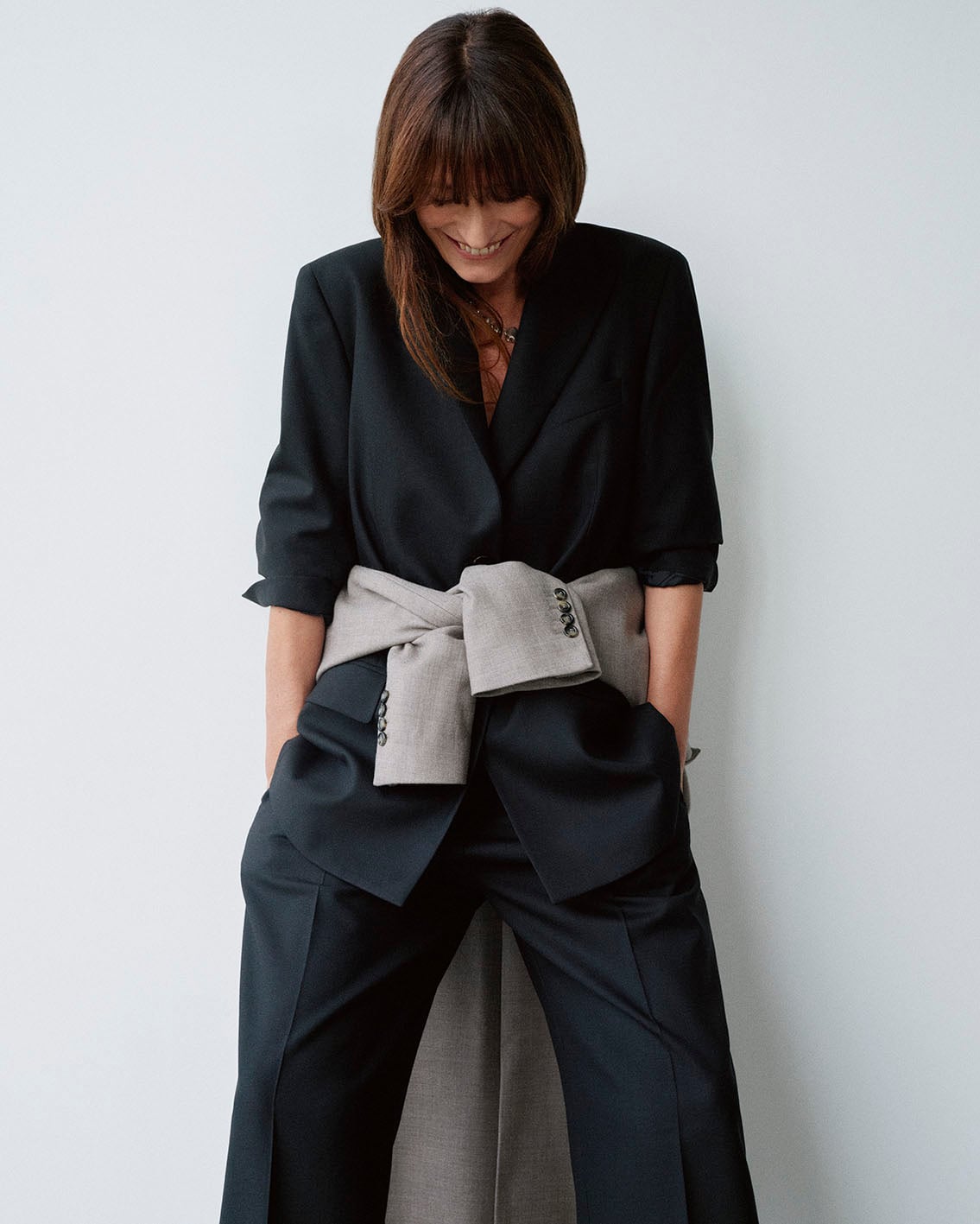 Διαφημιστική καμπάνια της Massimo Dutti με την Caroline de Maigret γαι το FW26.