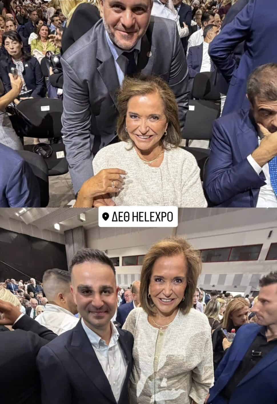 Ντόρα Μπακογιάννη: Εμφανίστηκε στη ΔΕΘ χθες και μίλησε για τον καρκίνο