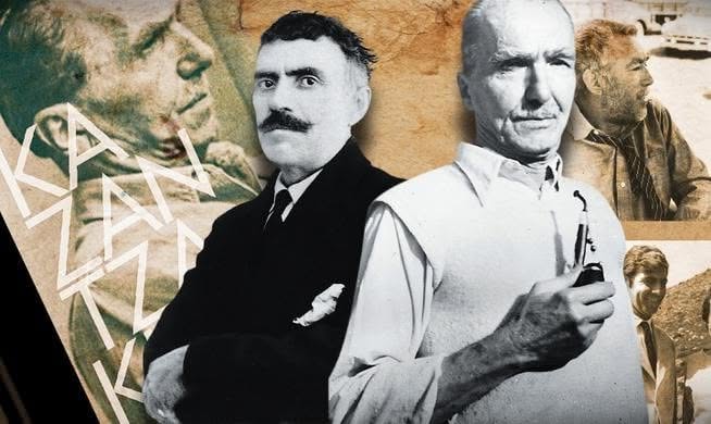 Ο Νίκος Καζαντζάκης και ο τάφος του Ζορμπά στα Σκόπια