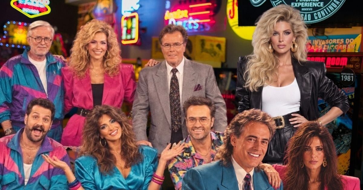 Η ελληνική showbiz επέστρεψε στα ’80s και υιοθέτησε το viral trend