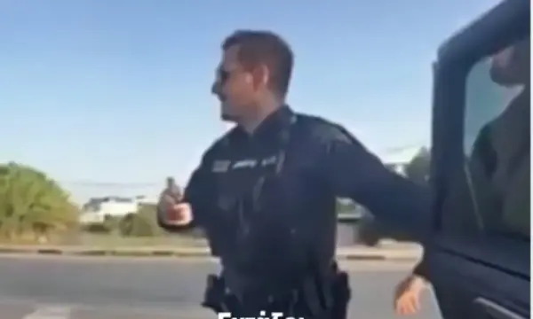 Νύφη κατευθύνθηκε στον γάμο με τις ευχές των αστυνομικών