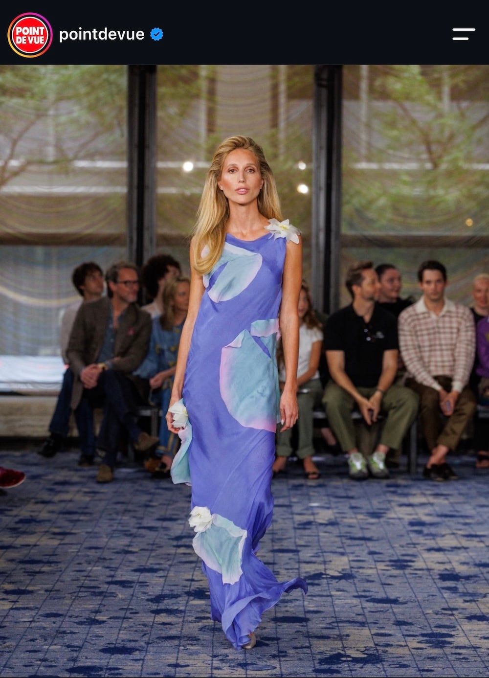 Ολυμπία ντε Γκρες: Στο catwalk του Conner Ives στη Νέα Υόρκη