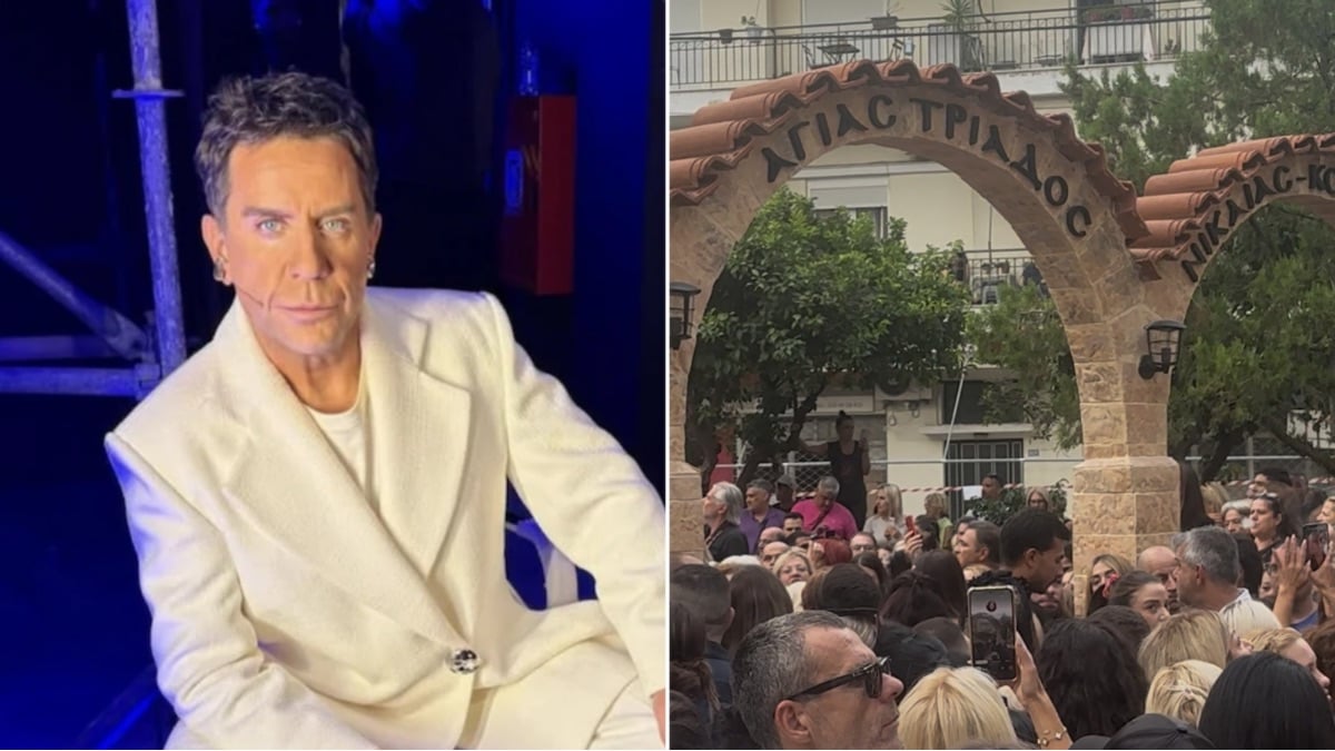 Γιώργος Μαζωνάκης: Λαϊκή αγρυπνία στη Νίκαια, ο κόσμος τραγουδά τις επιτυχίες του έξω από την εκκλησία