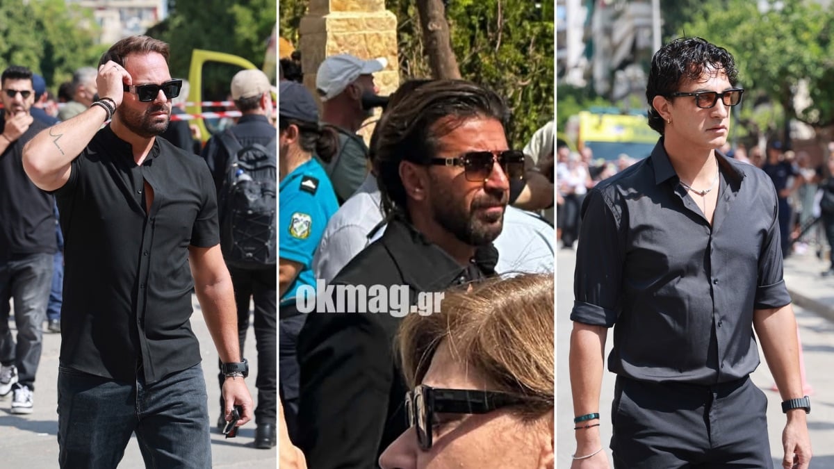 Κηδεία Γιώργου Μαζωνάκη: Πλήθος κόσμου και συγκίνηση στο τελευταίο «αντίο» – Οι επώνυμοι που έδωσαν το «παρών»