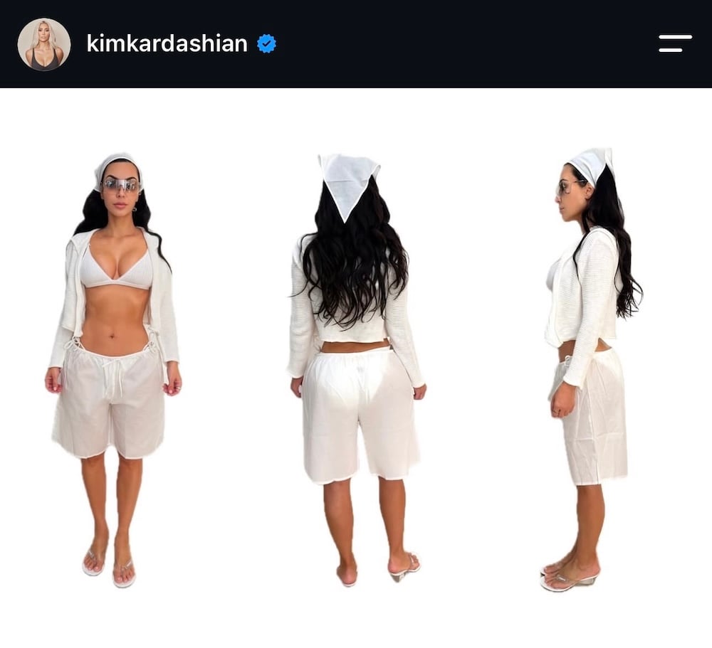 Kim Kardashian: Το μικρό cardigan που αναβαθμίζει ένα απλό look
