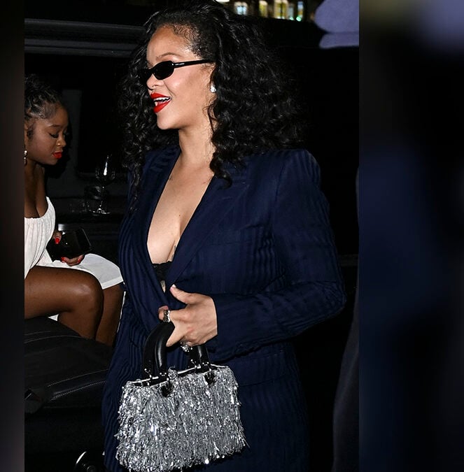 Rihanna: Εμφανίστηκε στην Εβδομάδα Μόδας του Παρισιού με ανατρεπτικό ταγιέρ