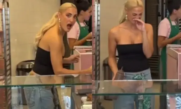 Ιωάννα Τούνη: Στα εγκαίνια της croissanterie τρομαγμένη και συγκινημένη