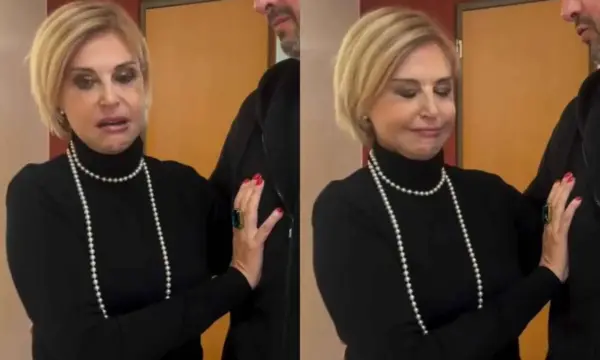 Αλεξάνδρα Παλαιολόγου: Βούρκωσε για τον Γιώργο Μαζωνάκη στη συνάντησή της με τον δημιουργό του viral graffiti