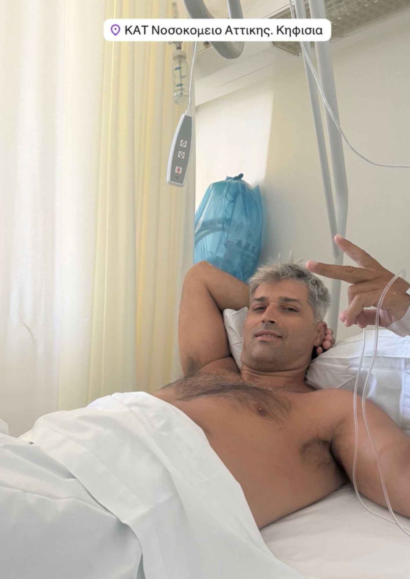 Αλέξης Παππάς: Στο νοσοκομείο ο ηθοποιός – Η φωτογραφία από το ΚΑΤ που ανησύχησε τους followers