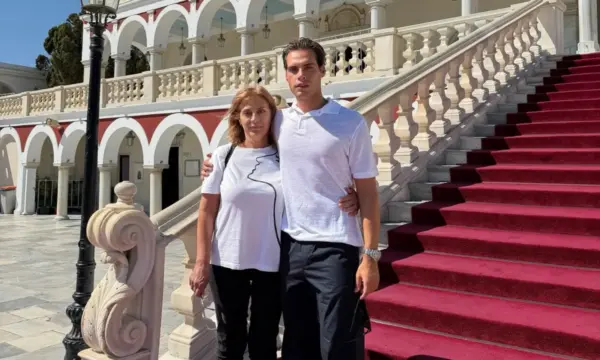 Ο Ανέστης Ευαγγελόπουλος στην Παναγιά της Τήνου