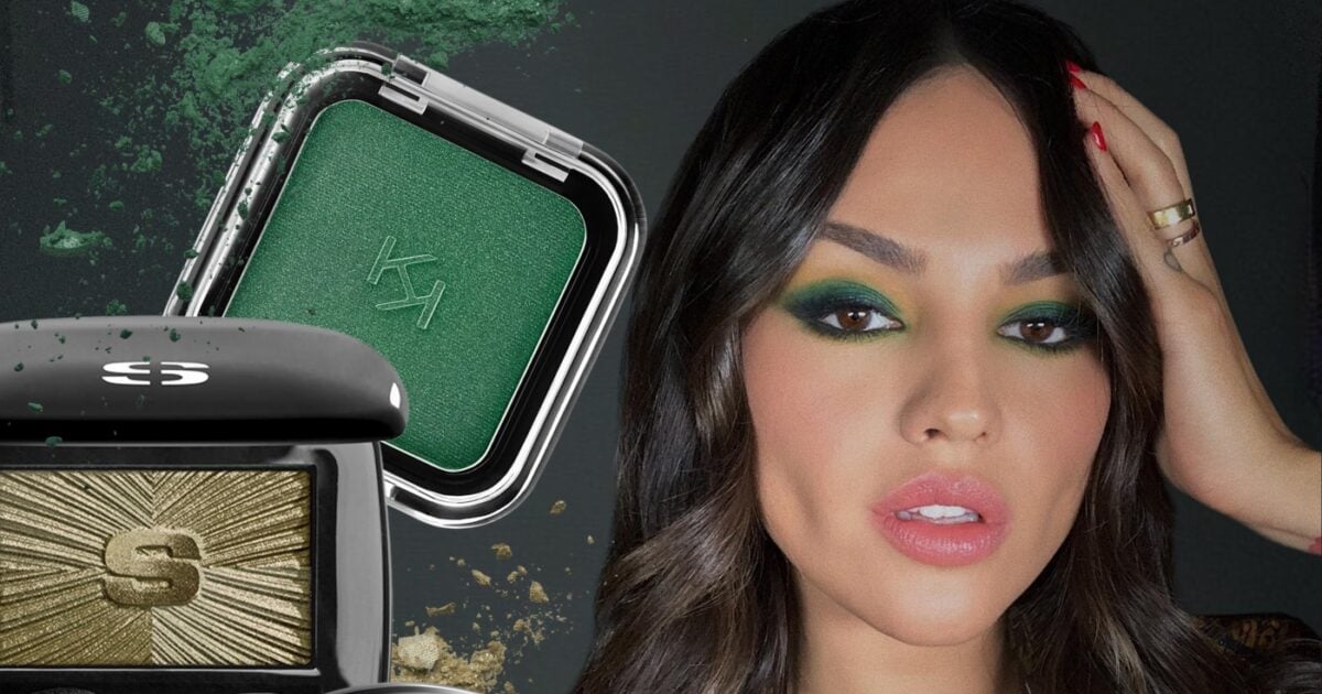 Οι αγαπημένες πράσινες σκιές της beauty editor για τη γοητευτική τάση του φθινοπώρου