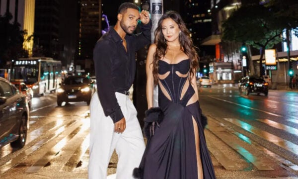 Η Ashley Park του Emily in Paris στο Σάο Πάολο με δημιουργία Celia Kritharioti Haute Couture