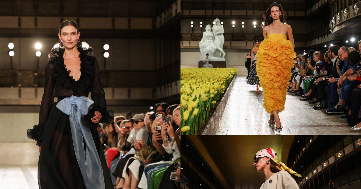 Carolina Herrera: Η νέα συλλογή γιόρτασε 45 χρόνια θηλυκότητας