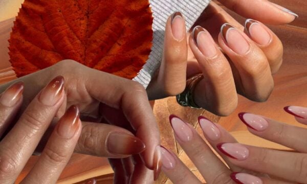 Γαλλικό μανικιούρ για το φθινόπωρο: 6 chic ιδέες σε καφέ και μπορντό τόνους