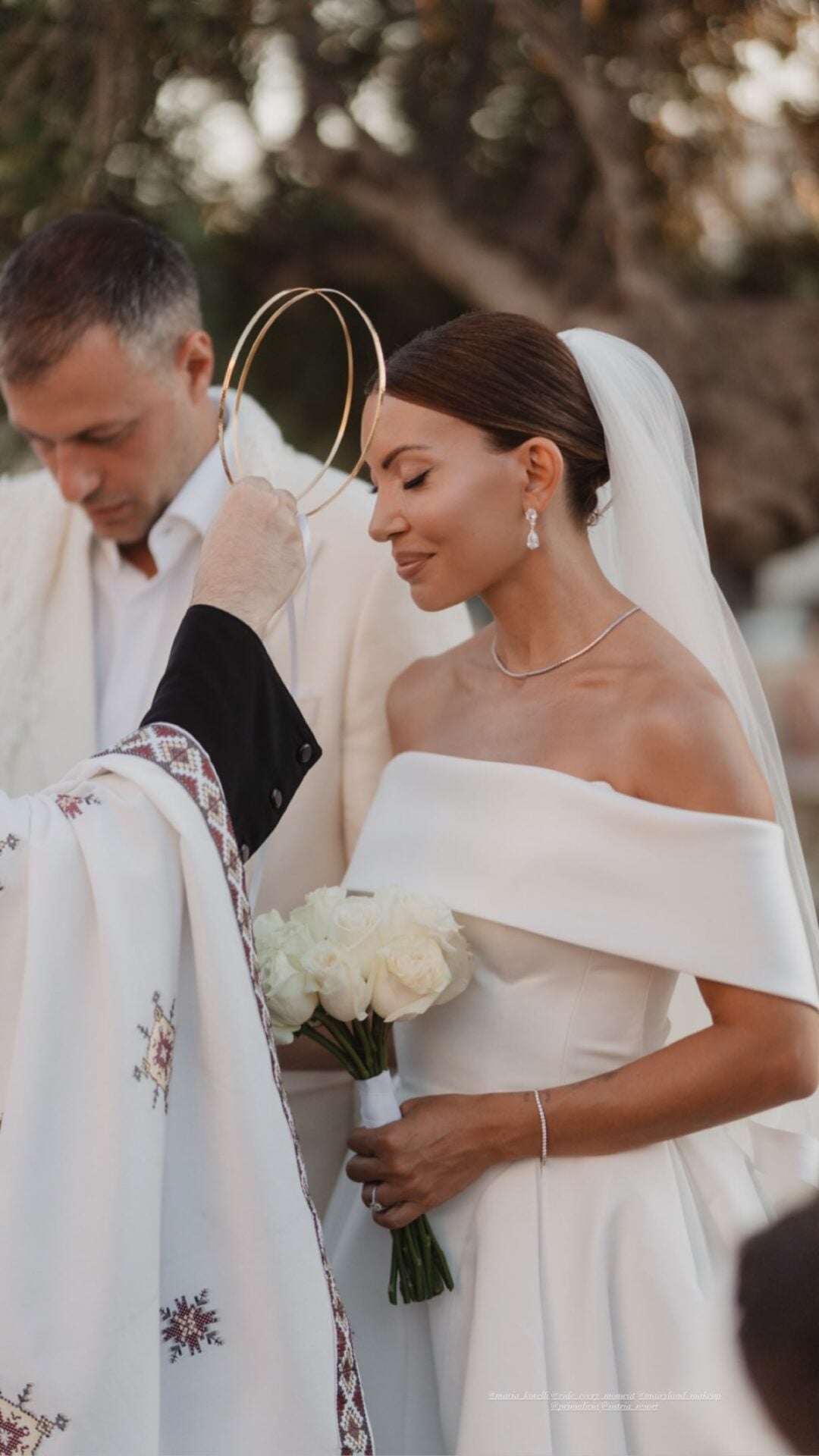 Μαρία Κορέλλι: Λαμπερός γάμος στην Κρήτη