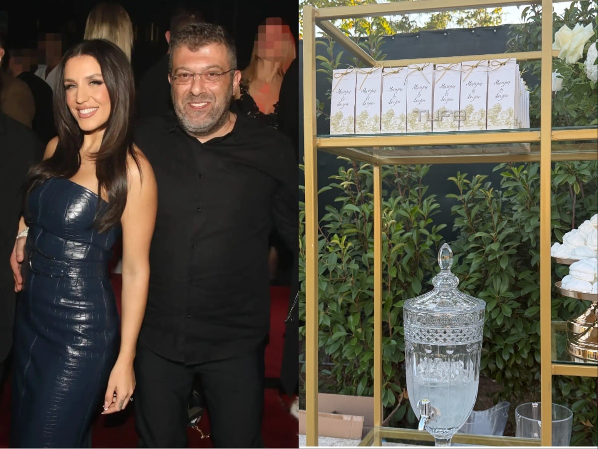 Ιουλία Καλλιμάνη: Η συγκίνηση στον γάμο, η παράκληση στους καλεσμένους και η ανατροπή με την ανθοδέσμη