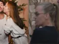 Κηδεία Μαζωνάκη: Η αδελφή του Βάσω στο τελευταίο αντίο