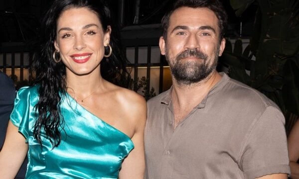 Τριανταφυλλίδου – Κουρής: Νέα φωτογραφία από τη βάπτιση του γιου τους και το μήνυμα της ηθοποιού