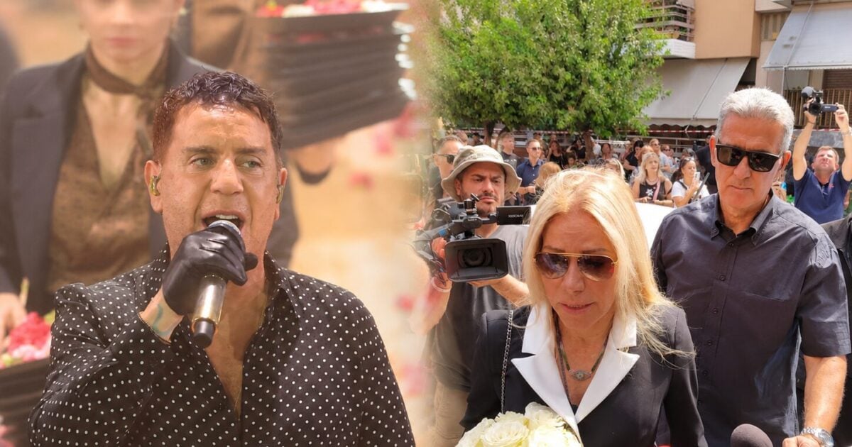 Γιώργος Μαζωνάκης: Η Μαριάννα Λάτση στην κηδεία του καλλιτέχνη – «Θα ζει πάντα μέσα στην καρδιά μας»
