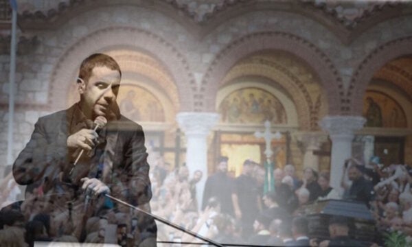 Κηδεία Γιώργου Μαζωνάκη: Συγκίνηση στο τελευταίο αντίο στο «παιδί της νύχτας»