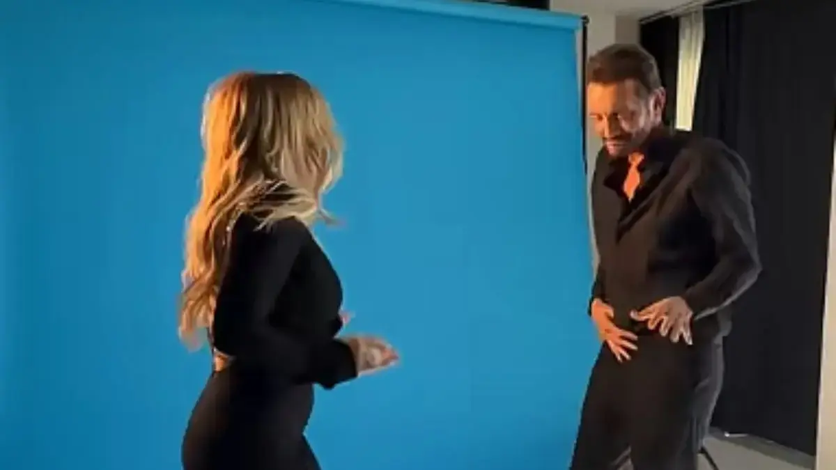 Χρήστος Μενιδιάτης – Μελίνα Ασλανίδου: Backstage και χορός υπό τους ήχους των Bee Gees