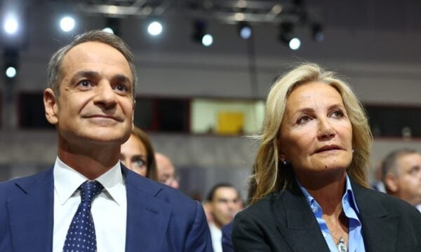 Μαρέβα Γκραμπόφσκι – Μητσοτάκη: Στο πλευρό του Κυριάκου Μητσοτάκη στη ΔΕΘ, φωτογραφίες