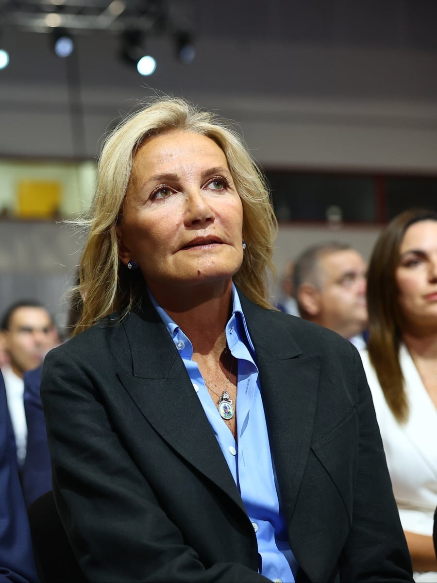 Μαρέβα Γκραμπόφσκι – Μητσοτάκη: Στο πλευρό του Κυριάκου Μητσοτάκη στη ΔΕΘ, φωτογραφίες