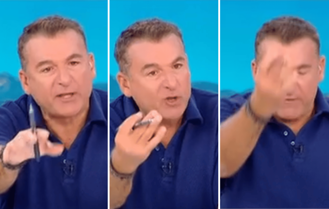 Γιώργος Λιάγκας σε ένταση: «Πληρώνομαι για να λέω τη γνώμη μου, εσύ με πληρώνεις; Κλείστε τον»