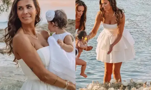 Νεσχάν Μουλαζίμ: Βάφτισε την κόρη της μέσα στη θάλασσα και το όνομα που της έδωσε