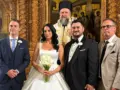 Νίκος Χατζηαλέξης – Έλενα Ούτσου: Γάμος του επιχειρηματία και της διεθνολόγου με την αφρόκρεμα της Θεσσαλονίκης