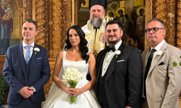 Νίκος Χατζηαλέξης – Έλενα Ούτσου: Γάμος του επιχειρηματία και της διεθνολόγου με την αφρόκρεμα της Θεσσαλονίκης