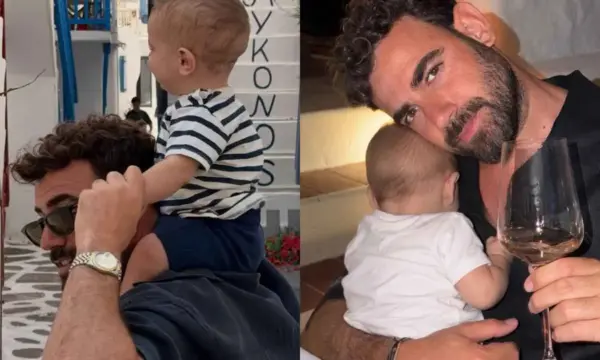 Νίκος Πολυδερόπουλος: Φωτογραφικό άλμπουμ από τις διακοπές στη Μύκονο με τον γιο του – «Ήρεμες μέρες»