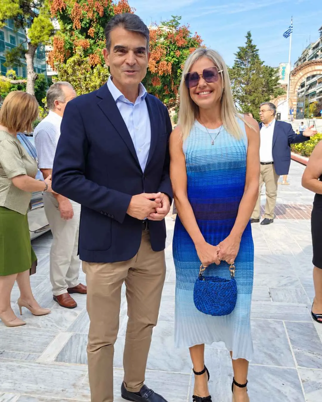 Σταύρος Οραήλογλου – Εύη Δεκούλου: Βάφτισαν τον γιο τους σε λαμπερή τελετή στη Θεσσαλονίκη