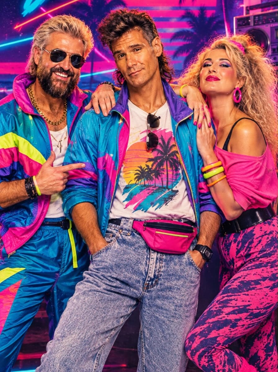 Η ελληνική showbiz επέστρεψε στα ’80s και υιοθέτησε το viral trend