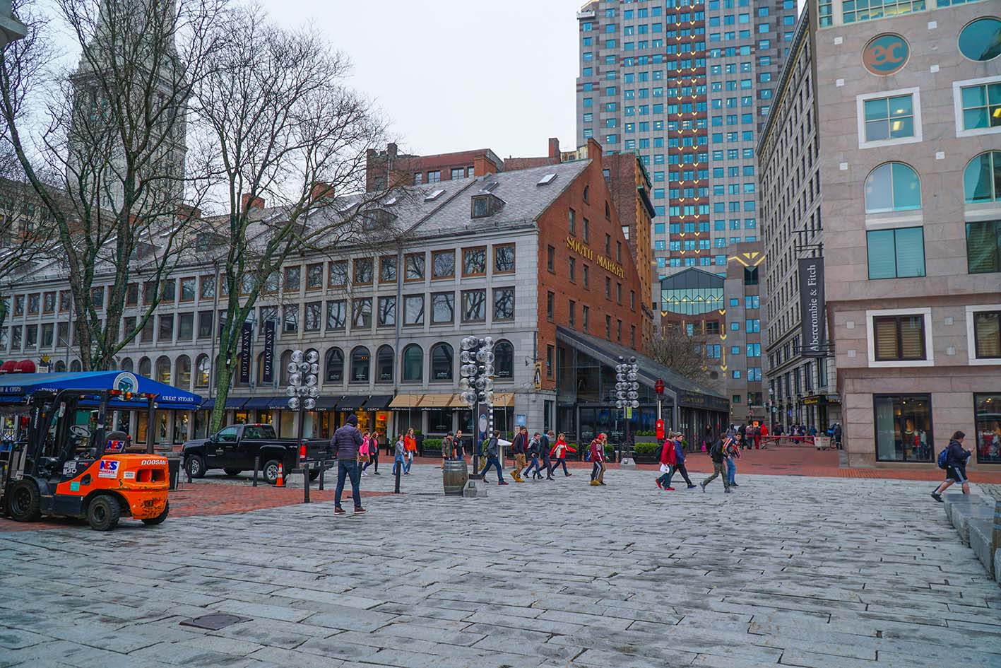To Quincy Market στο βόρειο τμήμα της Βοστώνης.