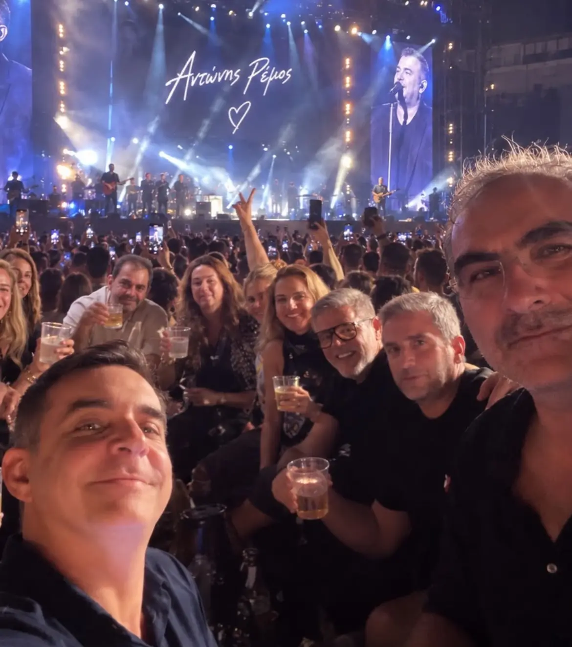 Όσοι πηγαν στη συναυλία του Αντώνη Ρέμου