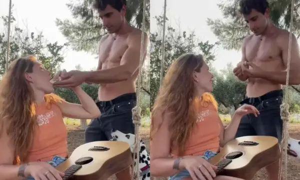 Αφροδίτη Λιάντου – Αλέξανδρος Σκουρλέτης: Στιγμές στο καταφύγιό τους μακριά από την Αθήνα