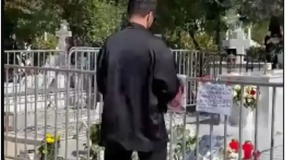 Γιώργος Τσαλίκης: Πήγε στο μνήμα του Γιώργου Μαζωνάκη μόλις επέστρεψε από την Αυστραλία